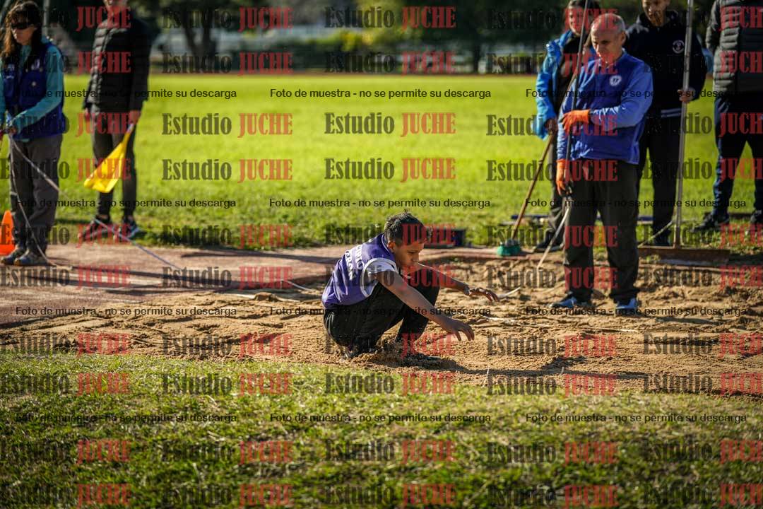Fotos del salto en largo varones - U14
