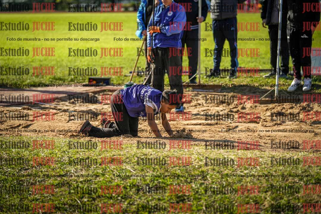 Fotos del salto en largo varones - U14