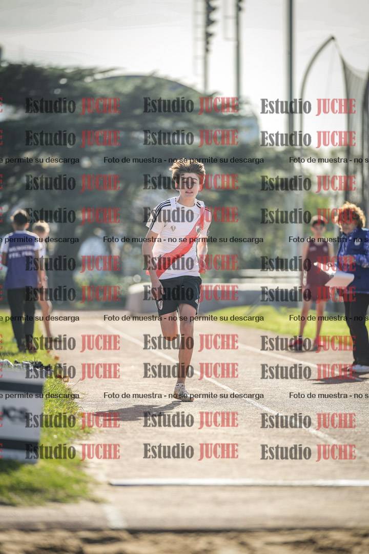 Fotos del salto en largo varones - U14