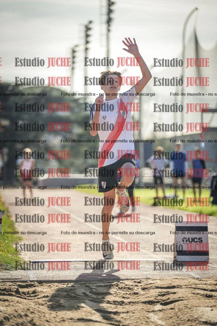 Fotos del salto en largo varones - U14