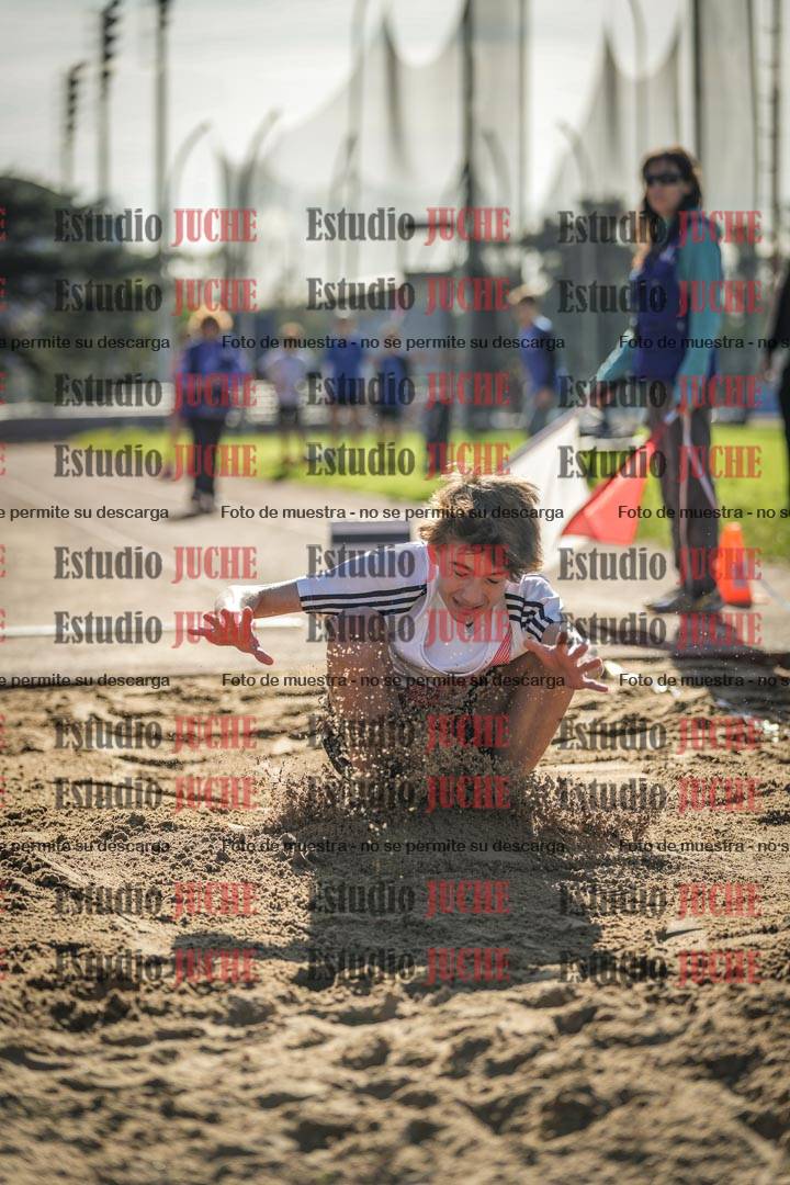 Fotos del salto en largo varones - U14