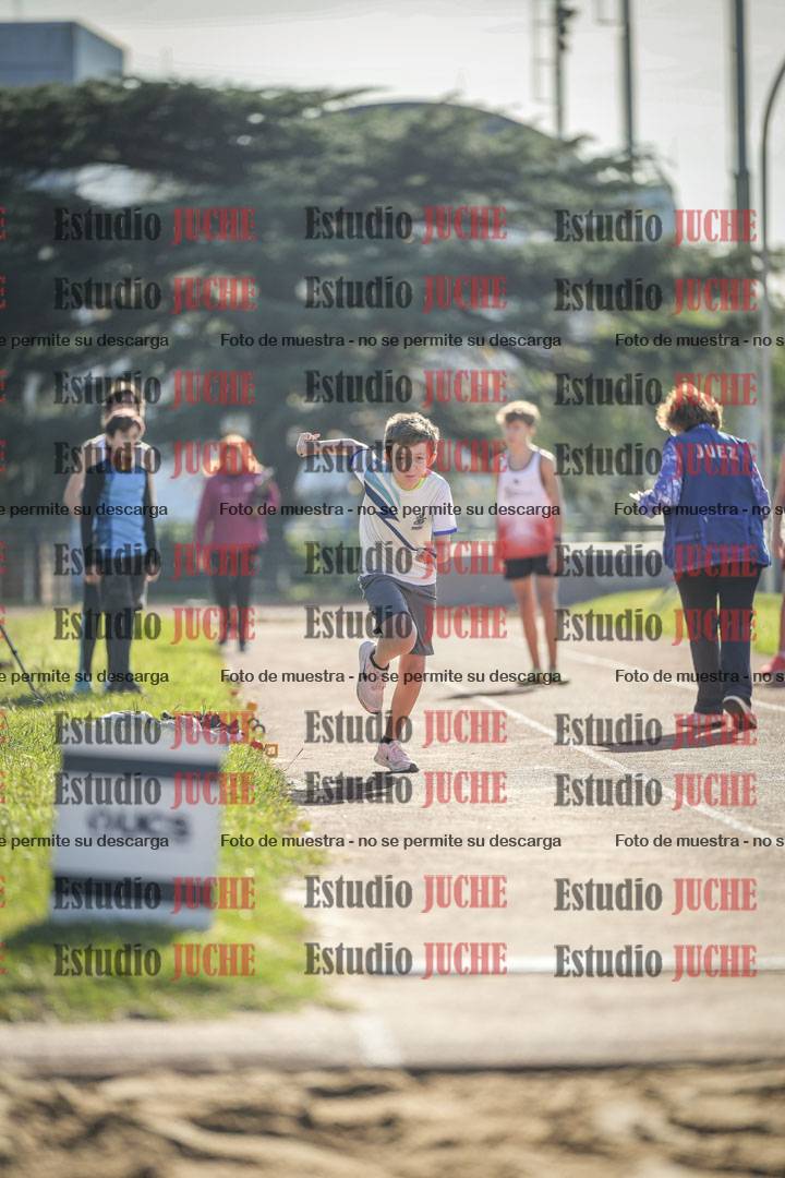 Fotos del salto en largo varones - U14