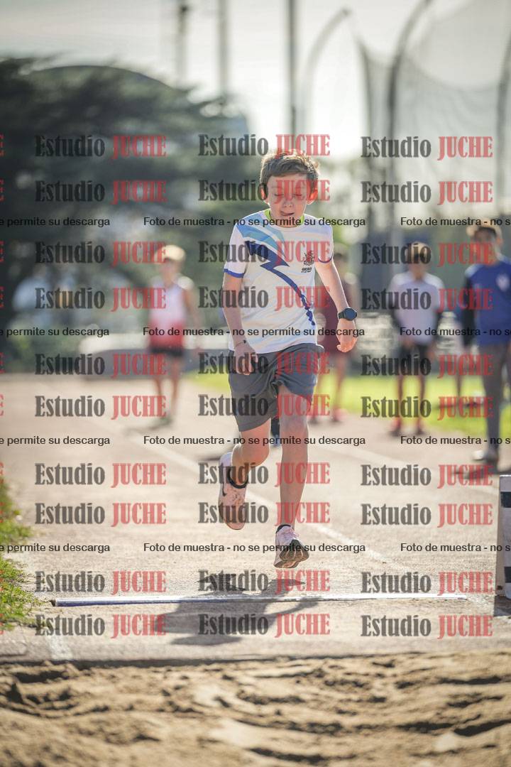 Fotos del salto en largo varones - U14