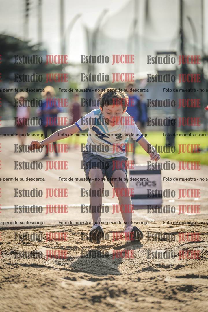Fotos del salto en largo varones - U14