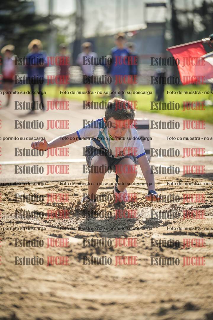 Fotos del salto en largo varones - U14