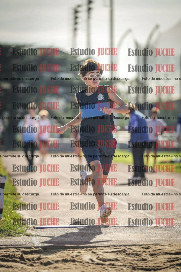 Fotos del salto en largo varones - U14