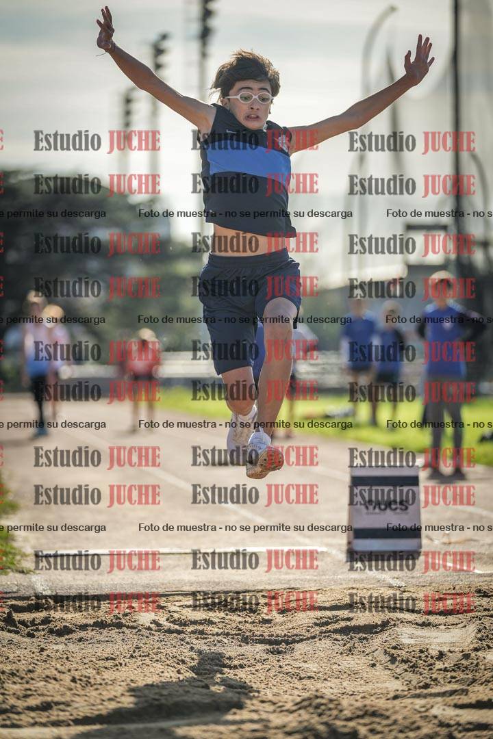 Fotos del salto en largo varones - U14