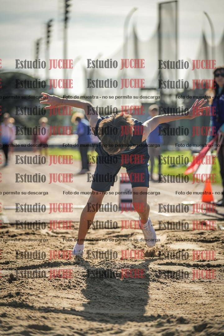 Fotos del salto en largo varones - U14