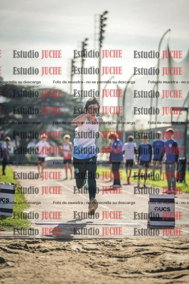 Fotos del salto en largo varones - U14