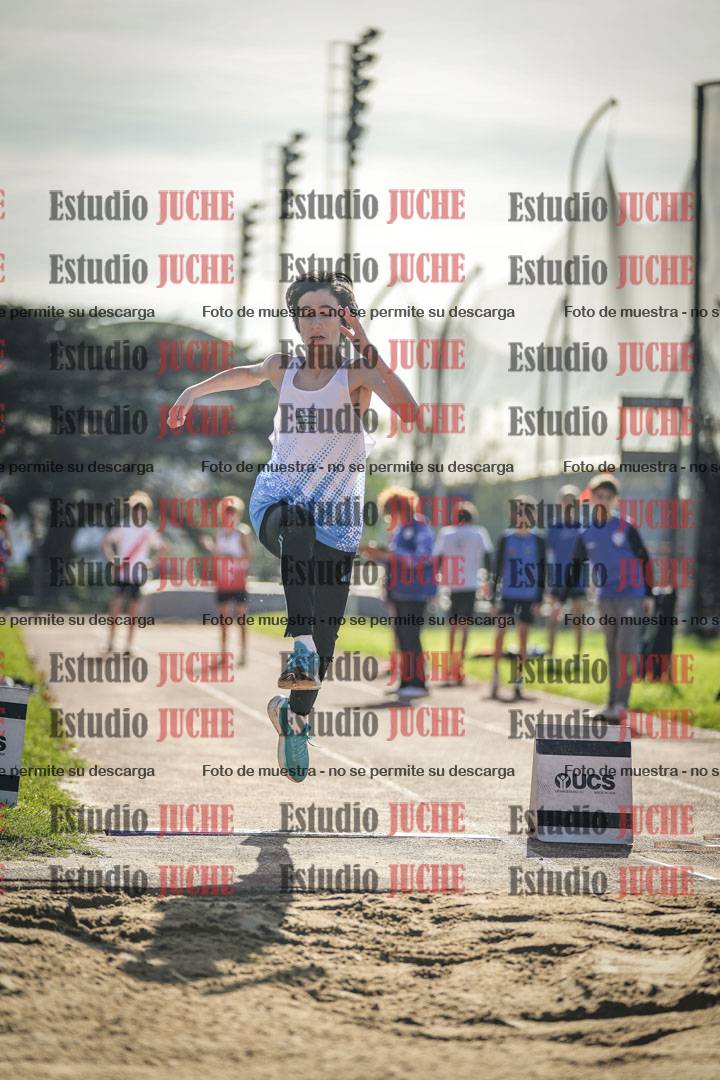 Fotos del salto en largo varones - U14