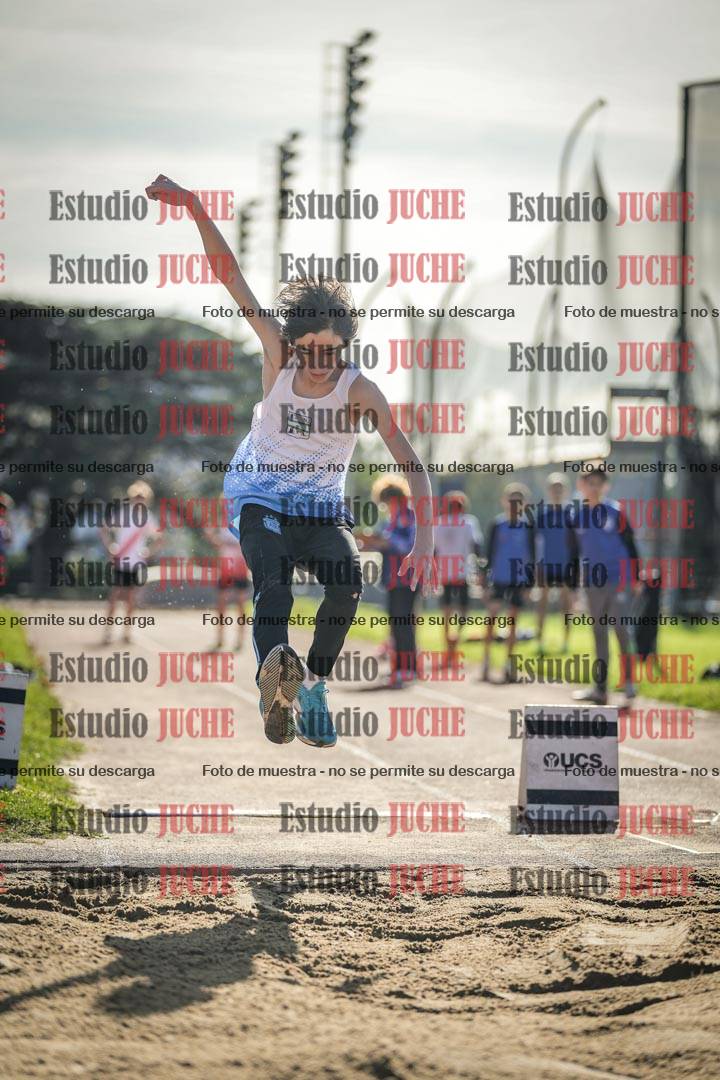 Fotos del salto en largo varones - U14