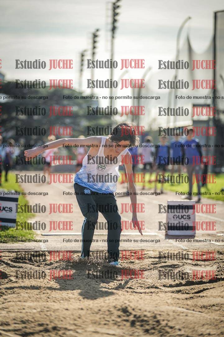 Fotos del salto en largo varones - U14