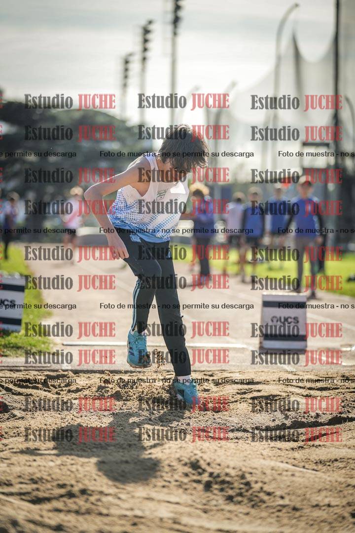 Fotos del salto en largo varones - U14