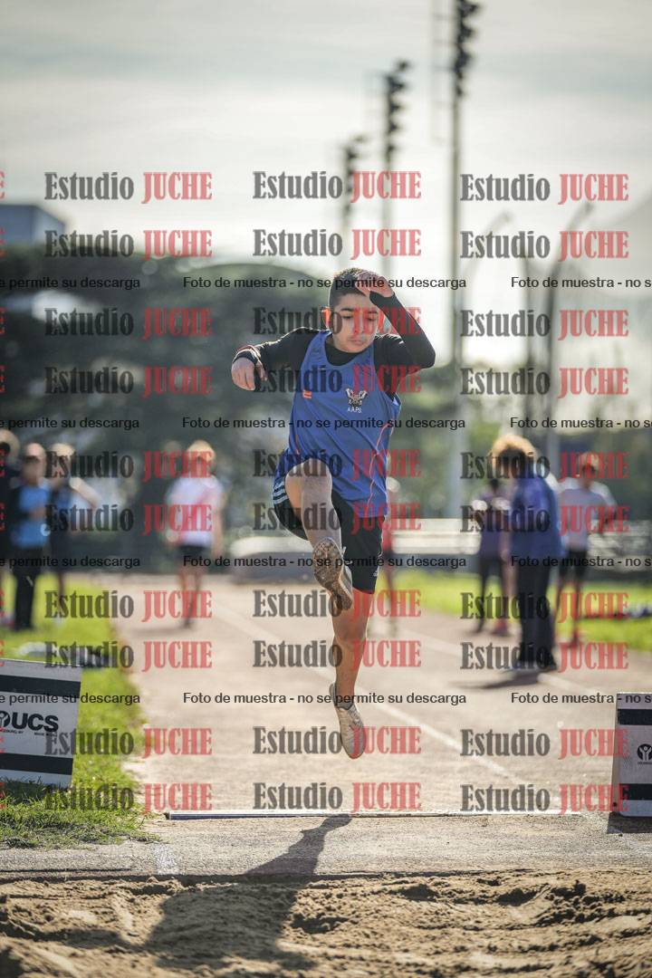 Fotos del salto en largo varones - U14