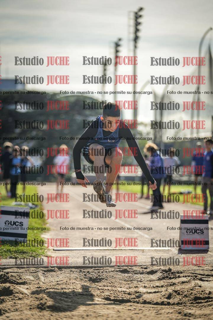 Fotos del salto en largo varones - U14
