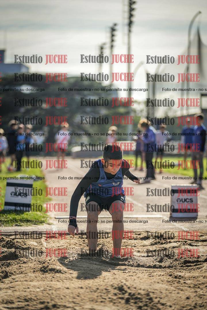 Fotos del salto en largo varones - U14