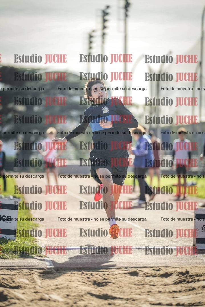 Fotos del salto en largo varones - U14