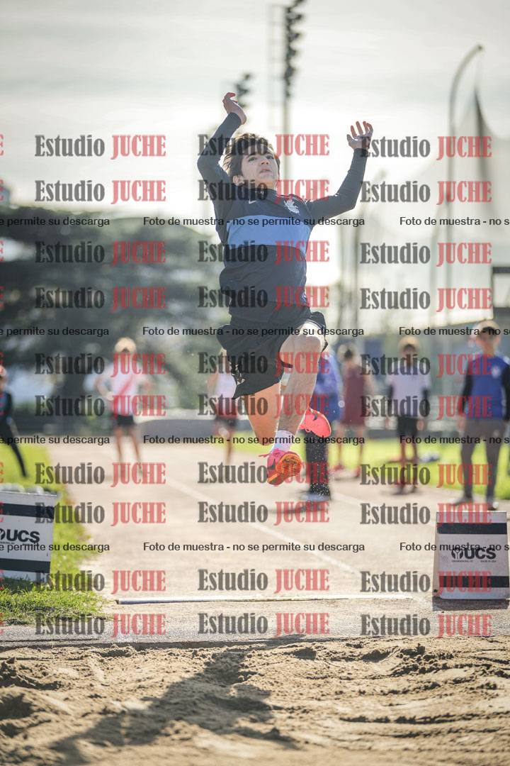 Fotos del salto en largo varones - U14