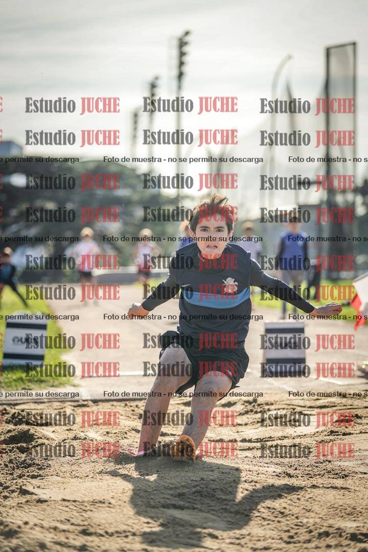 Fotos del salto en largo varones - U14