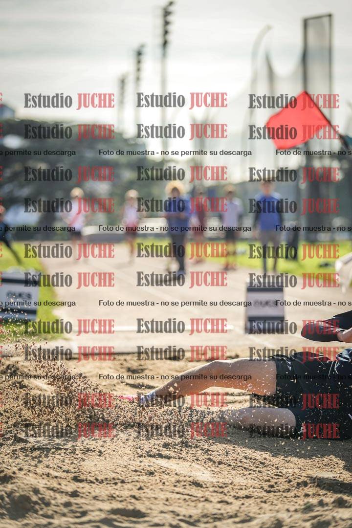 Fotos del salto en largo varones - U14