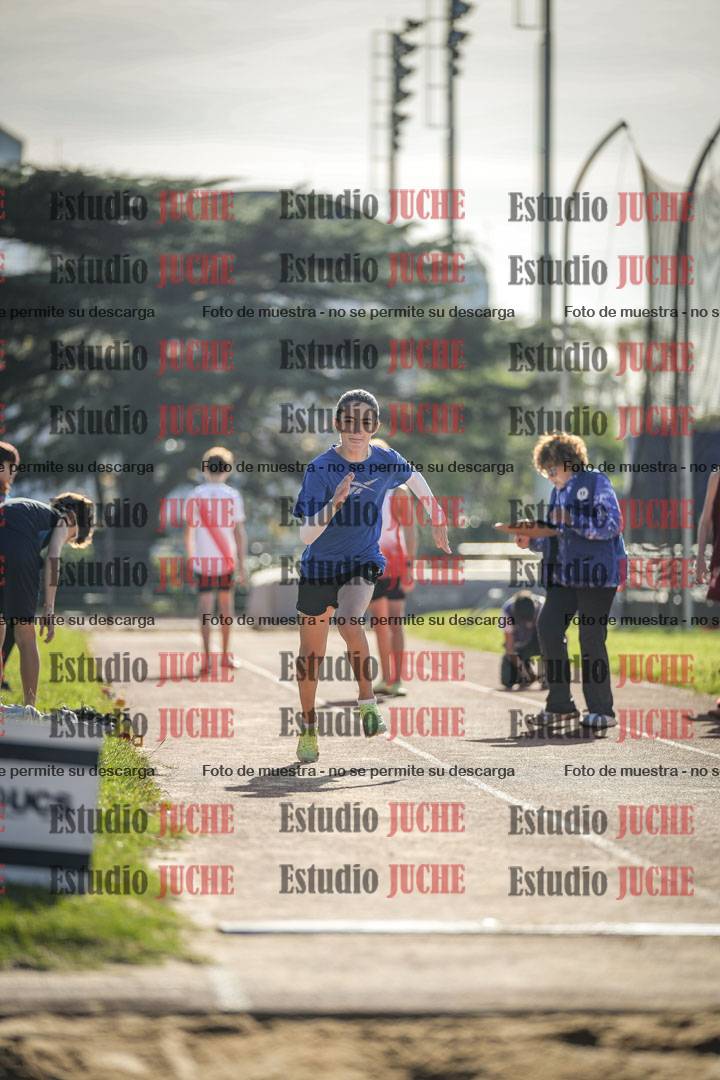 Fotos del salto en largo varones - U14