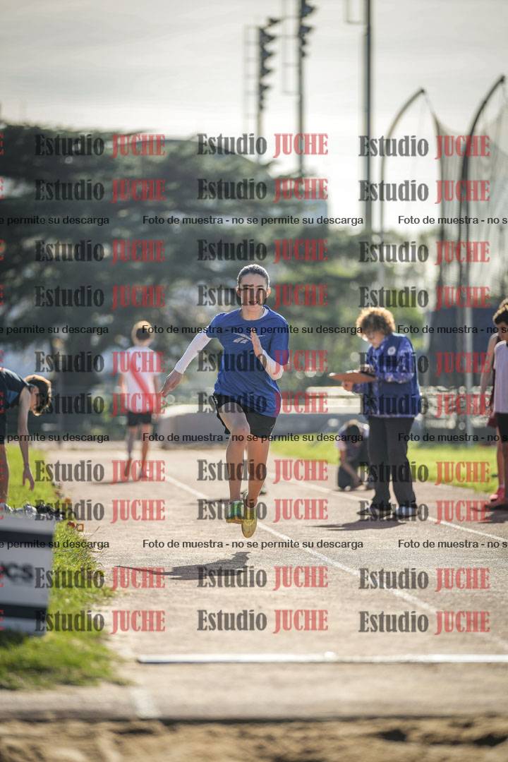 Fotos del salto en largo varones - U14