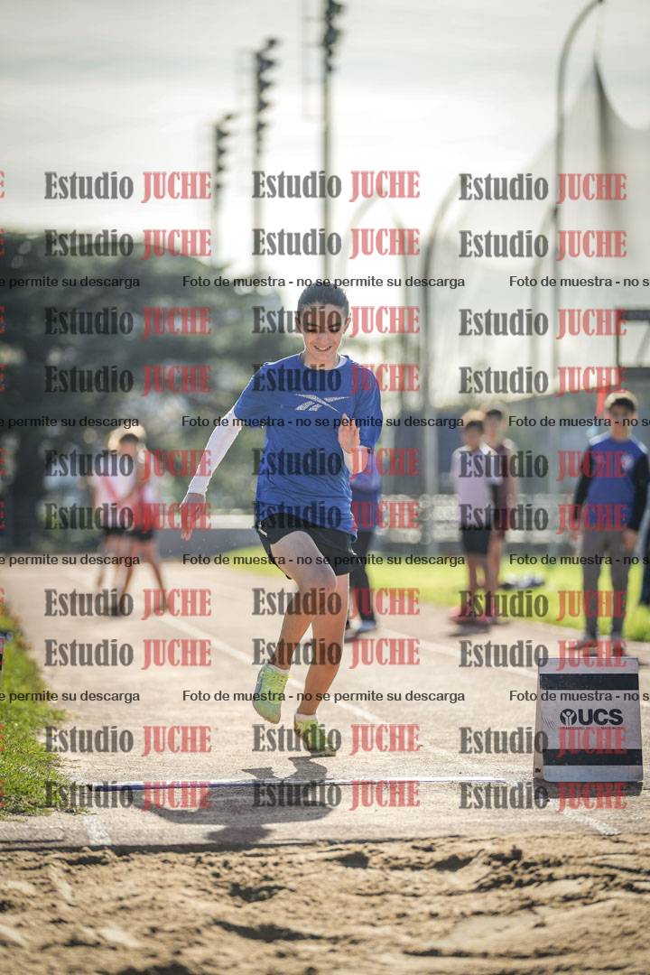 Fotos del salto en largo varones - U14
