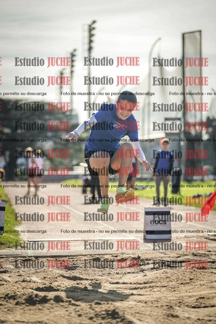 Fotos del salto en largo varones - U14