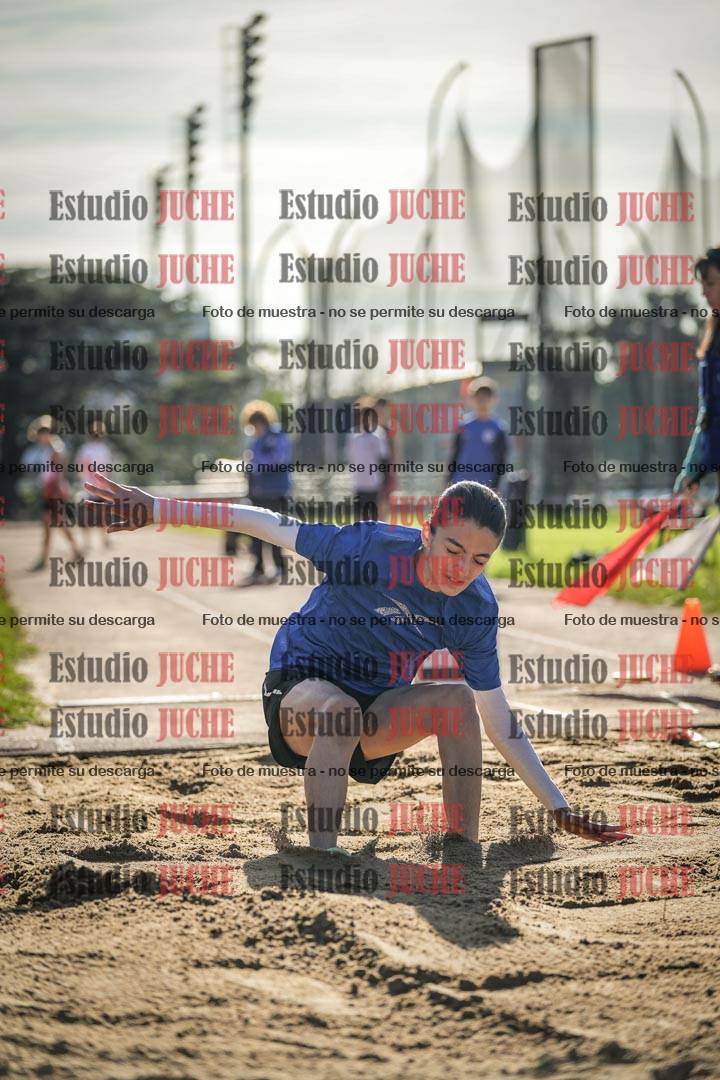 Fotos del salto en largo varones - U14