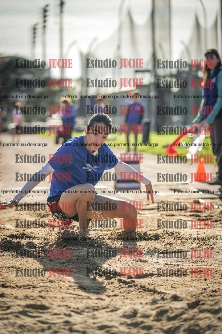 Fotos del salto en largo varones - U14
