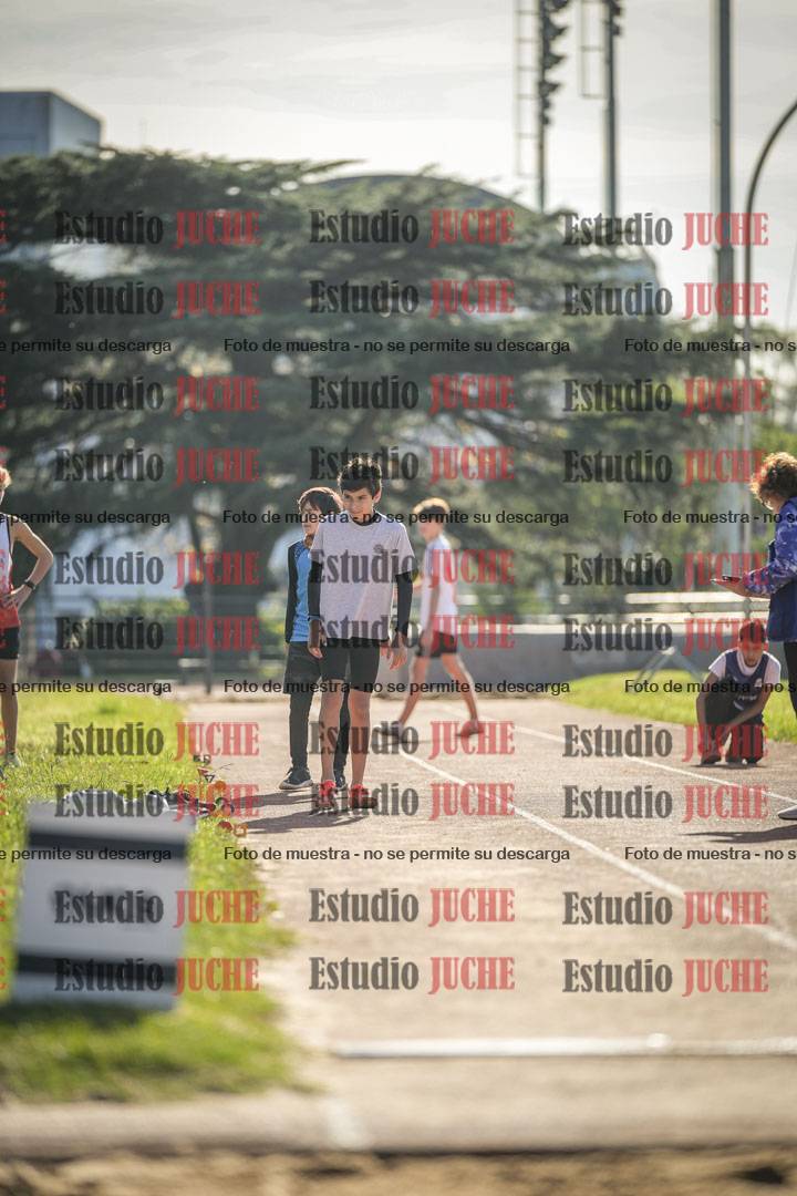 Fotos del salto en largo varones - U14