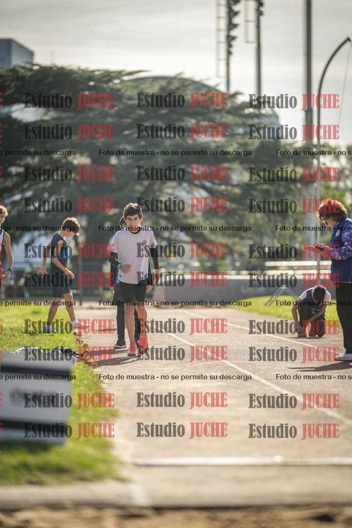 Fotos del salto en largo varones - U14