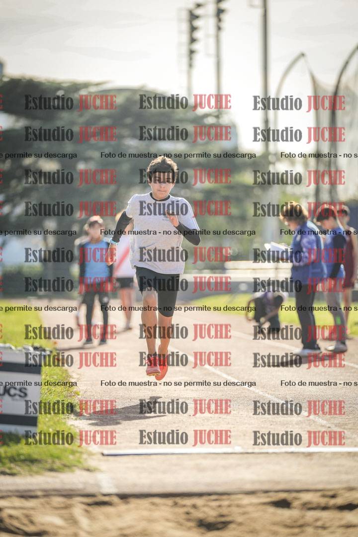 Fotos del salto en largo varones - U14