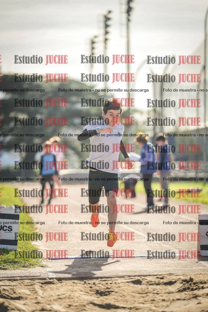 Fotos del salto en largo varones - U14