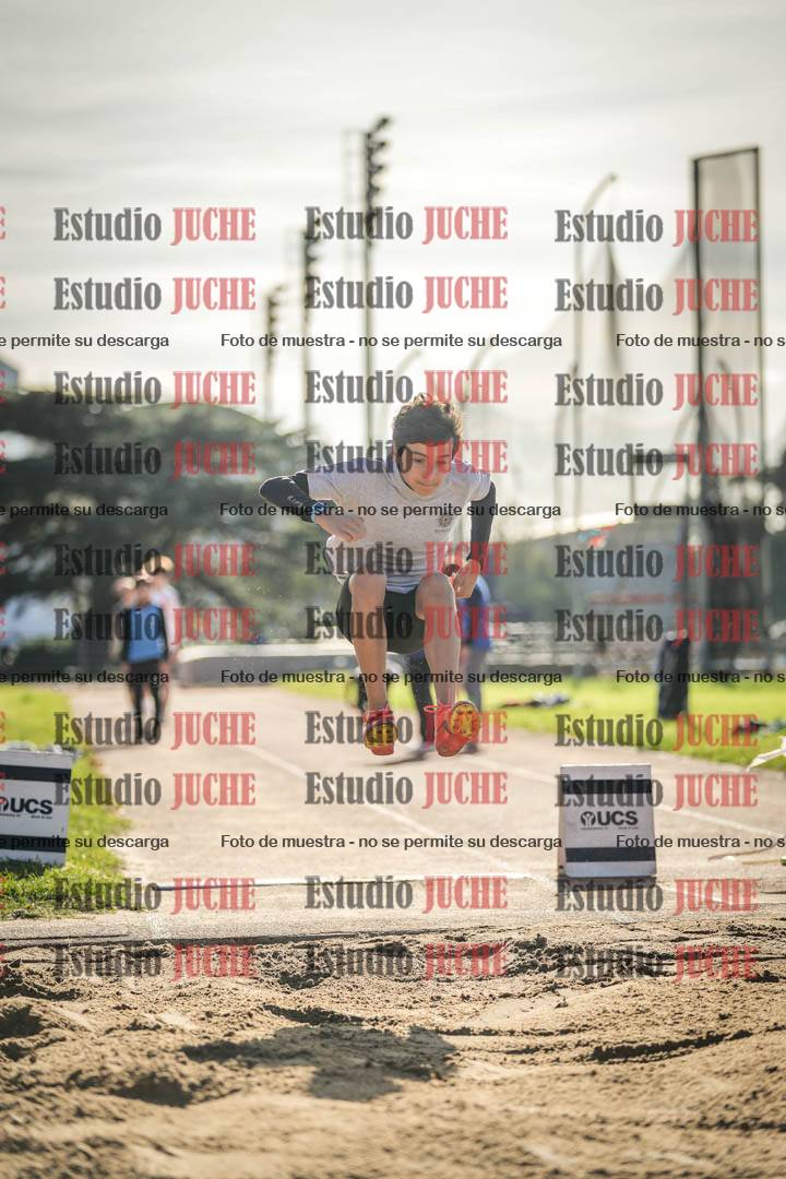Fotos del salto en largo varones - U14