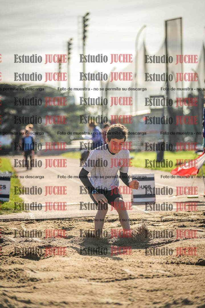 Fotos del salto en largo varones - U14