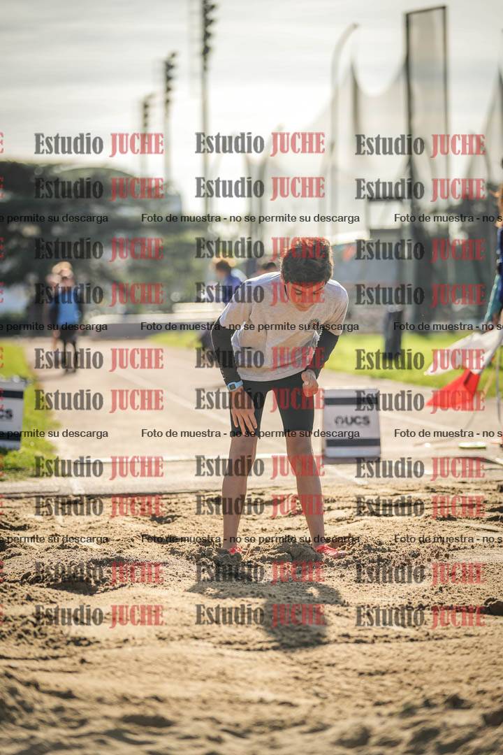 Fotos del salto en largo varones - U14