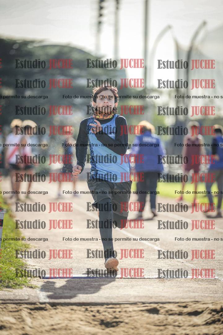 Fotos del salto en largo varones - U14
