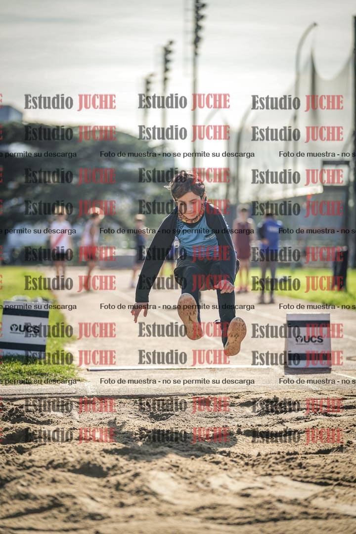 Fotos del salto en largo varones - U14