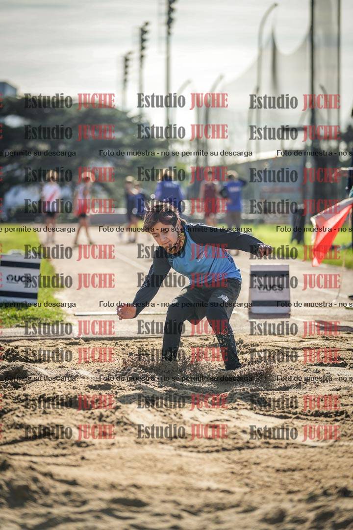 Fotos del salto en largo varones - U14