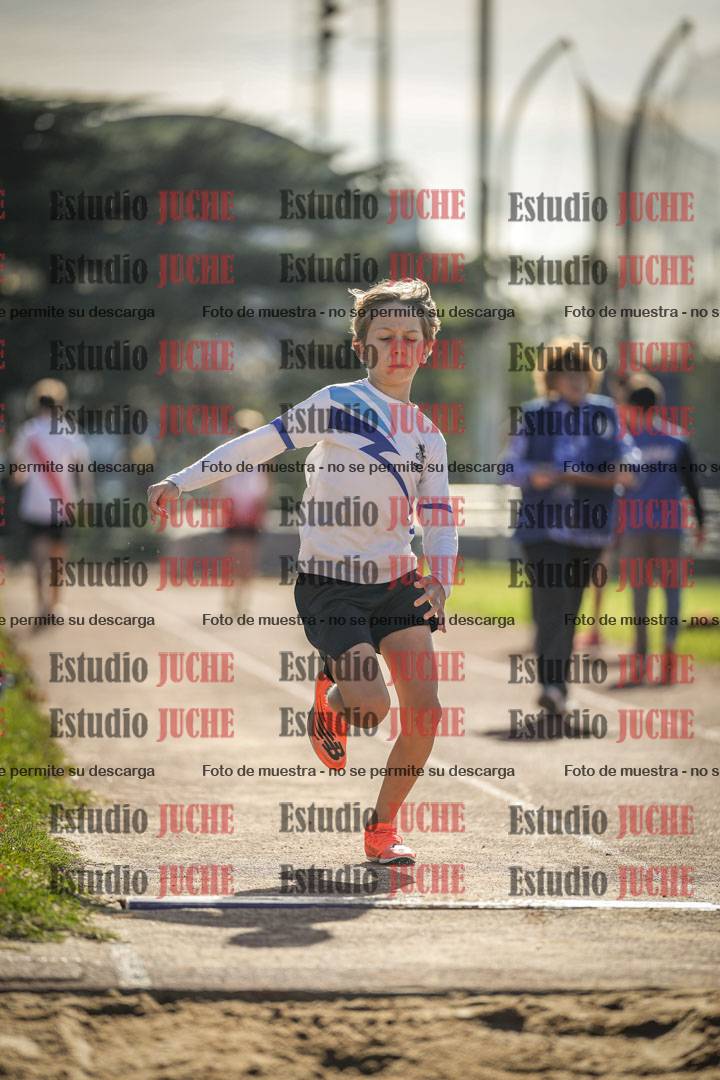 Fotos del salto en largo varones - U14