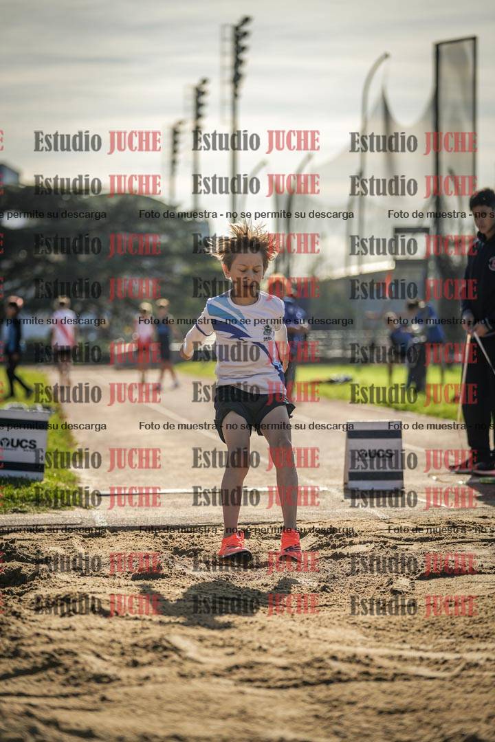 Fotos del salto en largo varones - U14