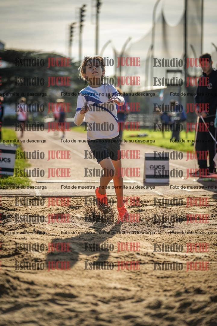Fotos del salto en largo varones - U14