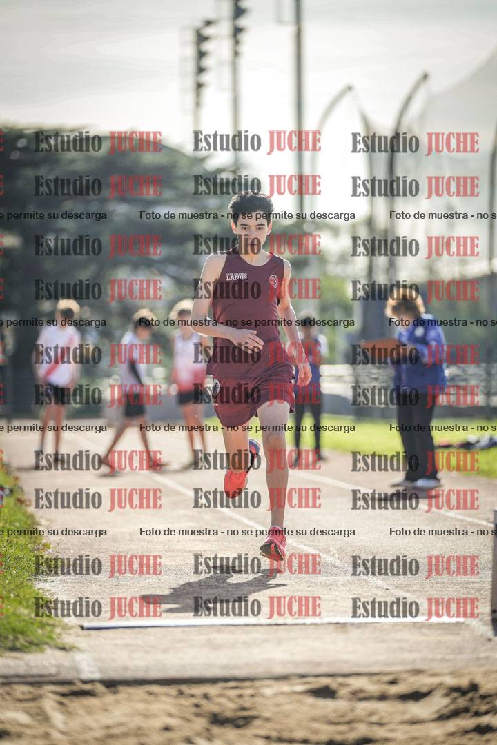 Fotos del salto en largo varones - U14