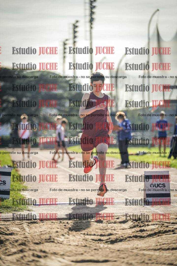 Fotos del salto en largo varones - U14