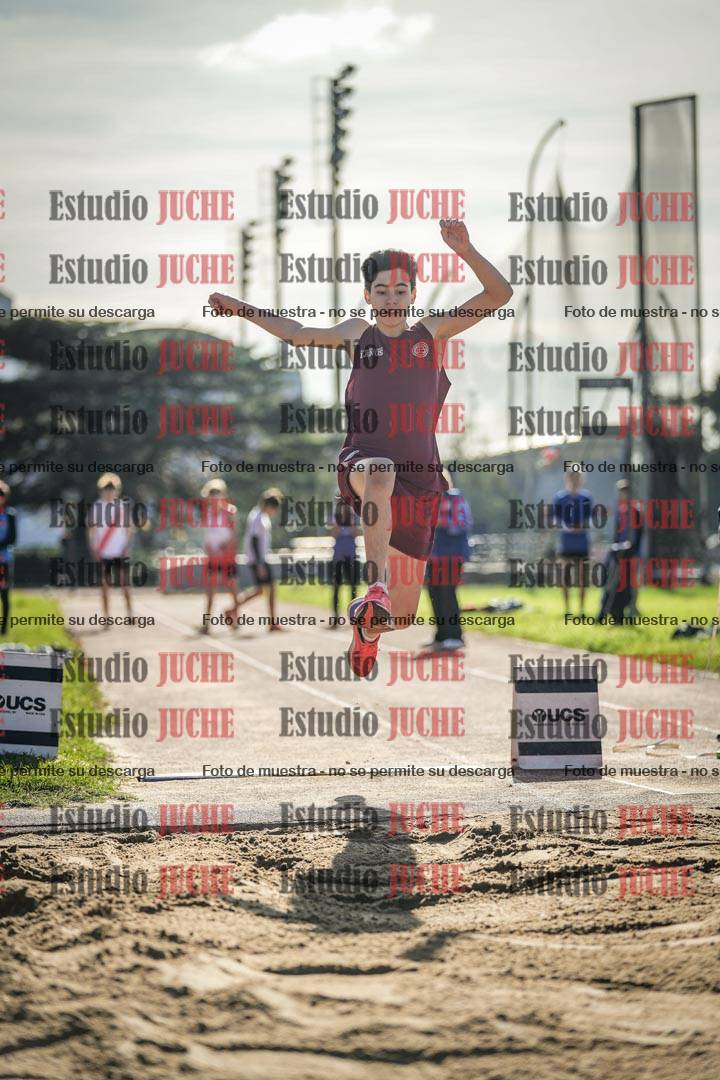 Fotos del salto en largo varones - U14