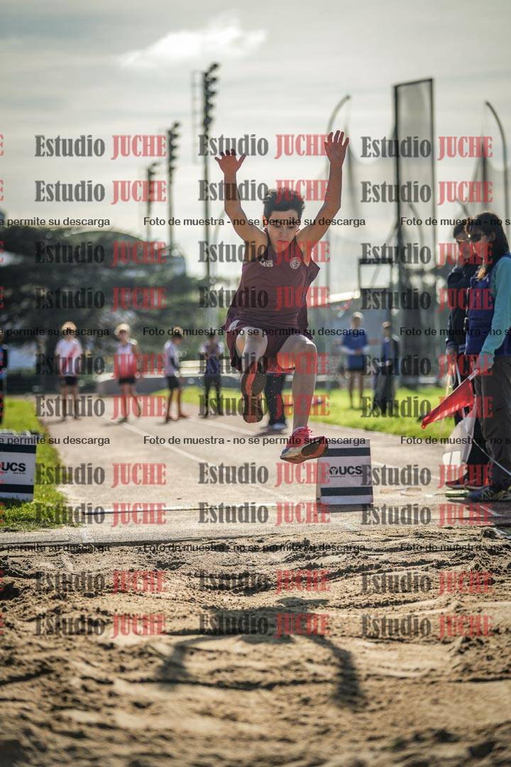 Fotos del salto en largo varones - U14