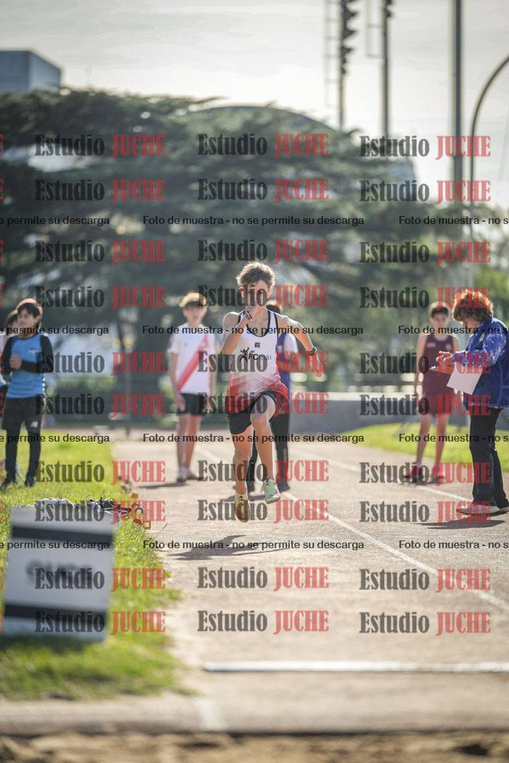 Fotos del salto en largo varones - U14