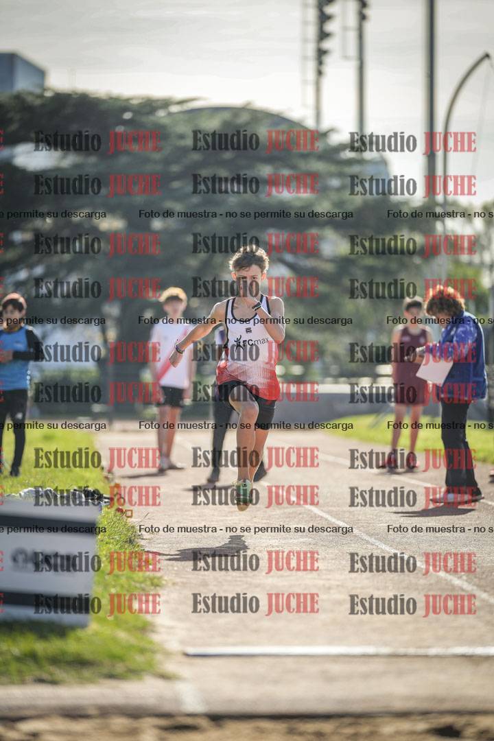 Fotos del salto en largo varones - U14