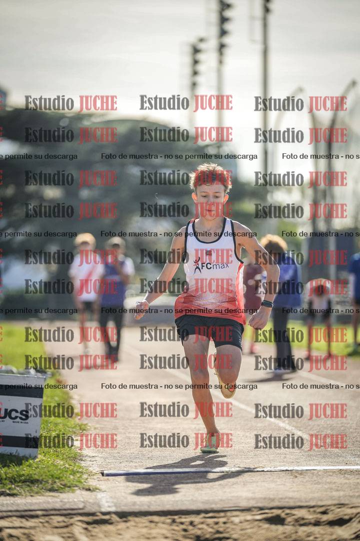 Fotos del salto en largo varones - U14